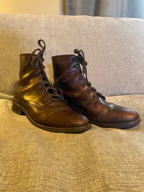 Thursday Boot Co Brown Captain Women’s Leather Mid Calf Boots Size 10.5